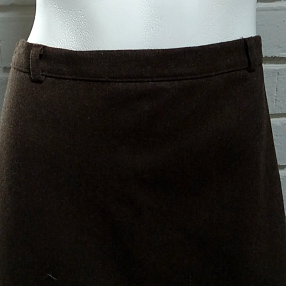 Vintage rrr Russ Brown Skirt. Size 16 NWT - Picture 2 of 12